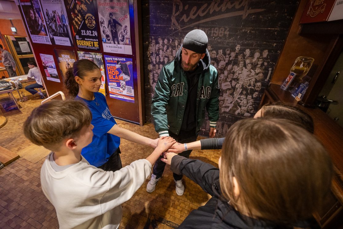 Foto von B-Girl Melina (15), Breakerin in der deutschen Nationalmannschaft.